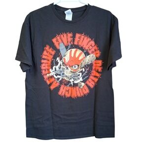 Five Finger Death Punch Afterlife Tour Shirt Band Rock Concert Mens Large Double